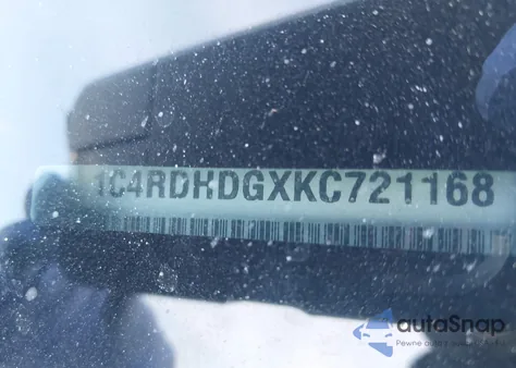 2019 Dodge Durango Gt Plus Rwd z USA, uszkodzony, nr VIN 1C4RDHDGXKC721168